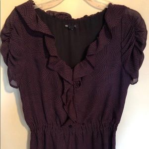 Navy and pink gap dress